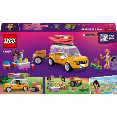LEGO Friends 42659 Voyage en Voiture entre Amies - Jeu de Construction Fun