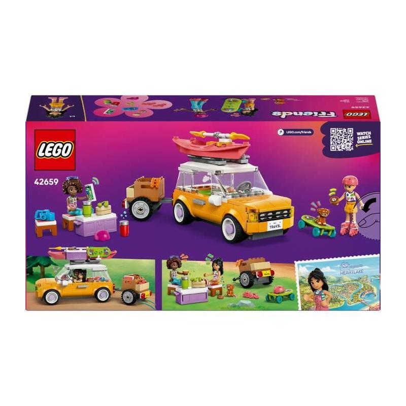 LEGO Friends 42659 Voyage en Voiture entre Amies - Jeu de Construction Fun