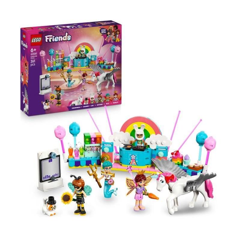 LEGO Friends 42661 Soirée Déguisée Licorne & Fée - Jeu pour Fille 6 Ans