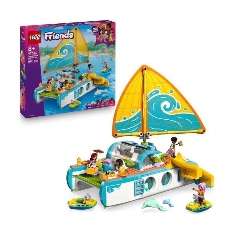LEGO Friends 42664: Aventure en Bateau avec Dauphins!