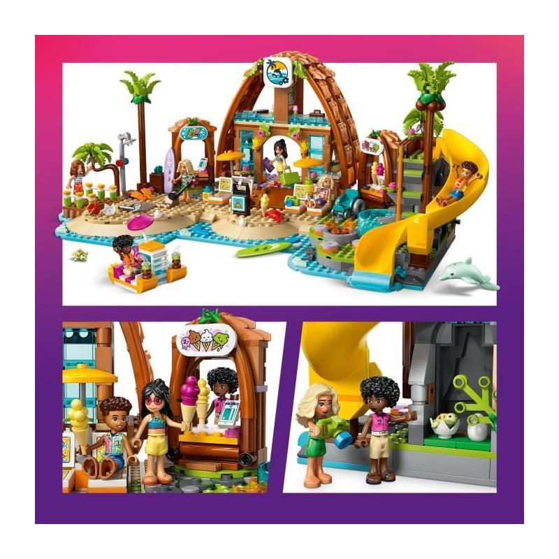Offrez des vacances inoubliables avec LEGO Friends 42673 Vacances à l'Hôtel de la Plage!