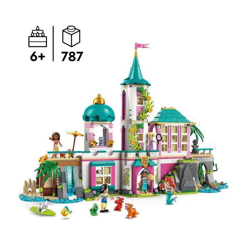 LEGO | Disney 43267 Le Château des Princesses - Jeu de Construction