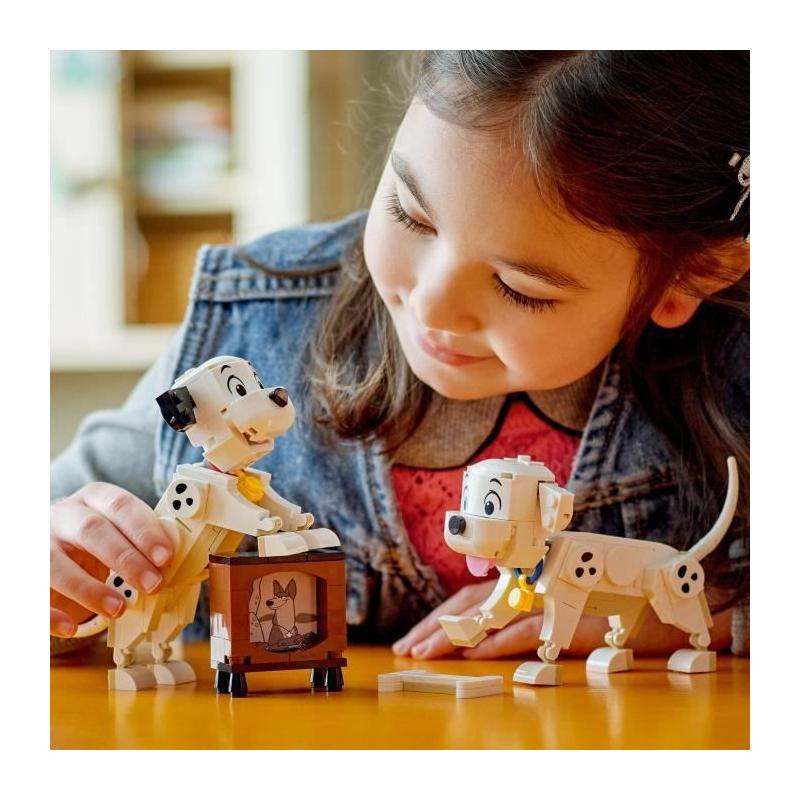 Assemble et joue avec Lucky et Penny des 101 Dalmatiens - LEGO Disney