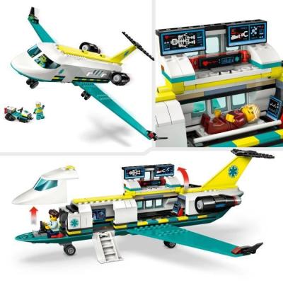 LEGO City 60465: Ambulance de Secours Aérienne pour Garçon de 6 ans