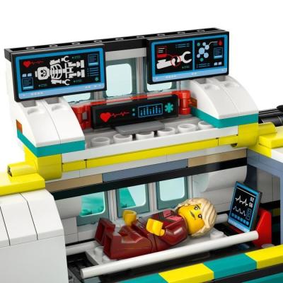 LEGO City 60465: Ambulance de Secours Aérienne pour Garçon de 6 ans