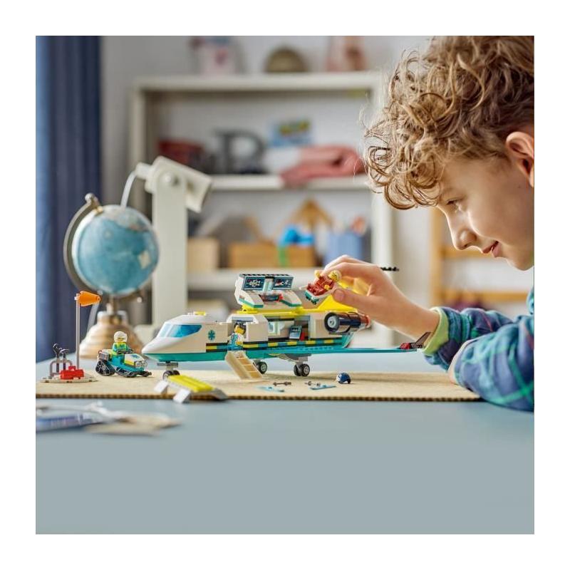 LEGO City 60465: Ambulance de Secours Aérienne pour Garçon de 6 ans