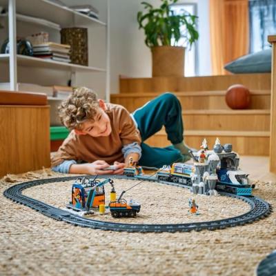 LEGO City 60470: Train Express des Explorateurs en Arctique