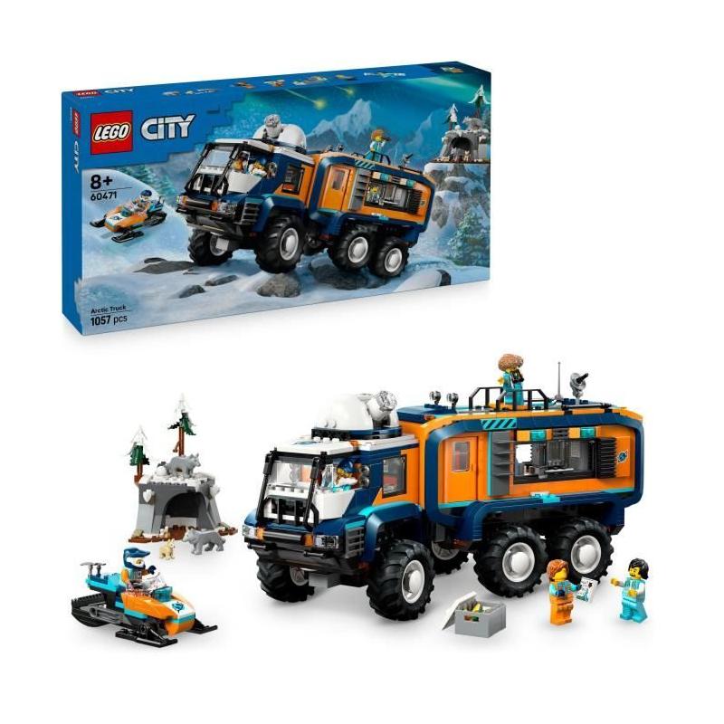 Découvre le Camion Scientifique des Explorateurs en Arctique LEGO City 60471!