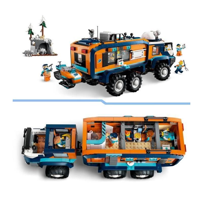 Découvre le Camion Scientifique des Explorateurs en Arctique LEGO City 60471!