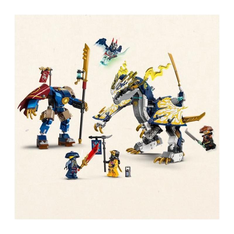 LEGO NINJAGO 71843: Construis ton Robot Dragonnier de Rogue!