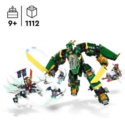 LEGO NINJAGO 71845: L'Avion-Robot De Lloyd pour les Experts en Construction