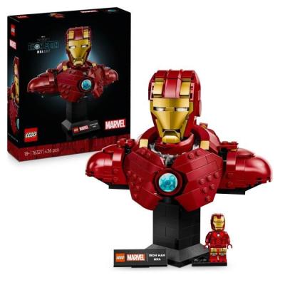 LEGO Marvel 76327 Buste Iron Man MK4 - Construction Adulte
