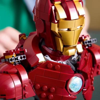 LEGO Marvel 76327 Buste Iron Man MK4 - Construction Adulte