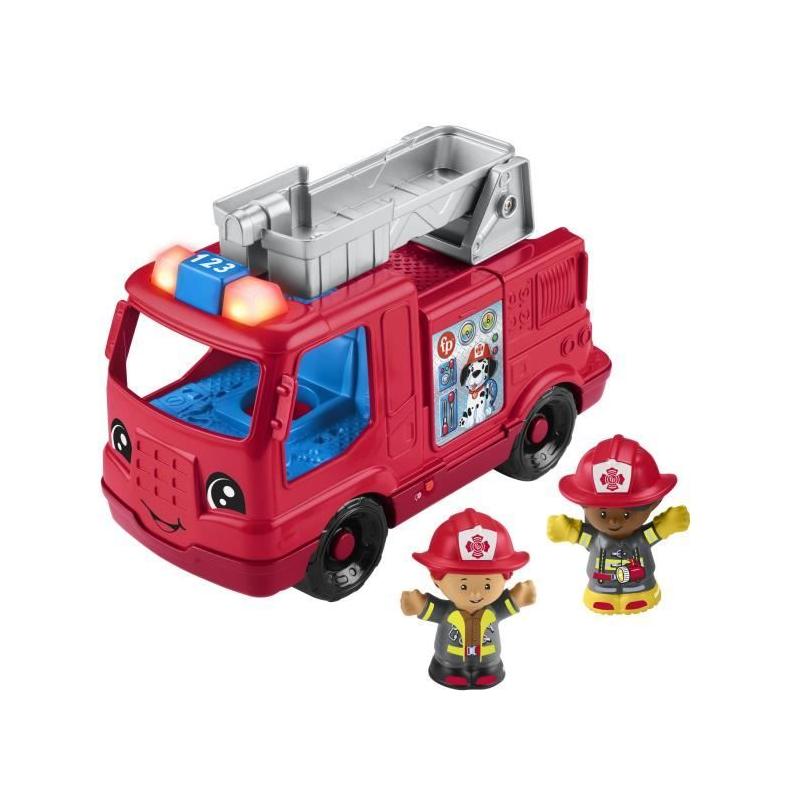Camion pompier Fisher-Price Little People multilingue HYR88