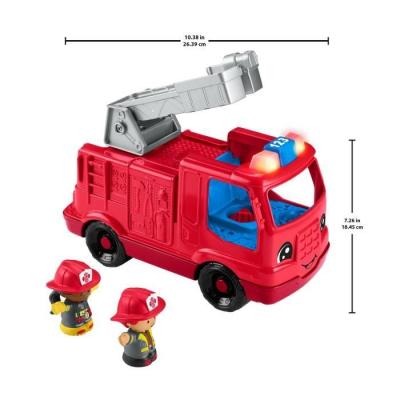 Camion pompier Fisher-Price Little People multilingue HYR88