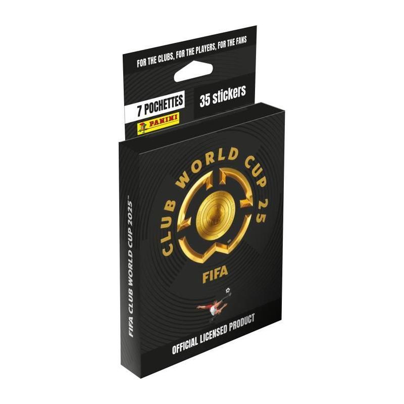 Blister Panini - Coupe du Monde des Clubs 2025 - 7 pochettes - 35 Stickers