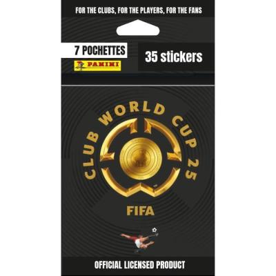 Blister Panini - Coupe du Monde des Clubs 2025 - 7 pochettes - 35 Stickers