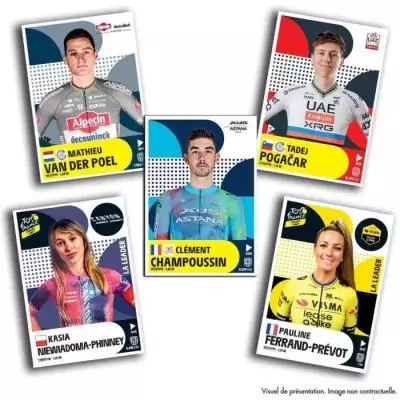 Boîte PANINI - TOUR DE FRANCE 2025 - 180 stickers Boîte PANINI - TOUR DE FRANCE 2025 - 180 stickers