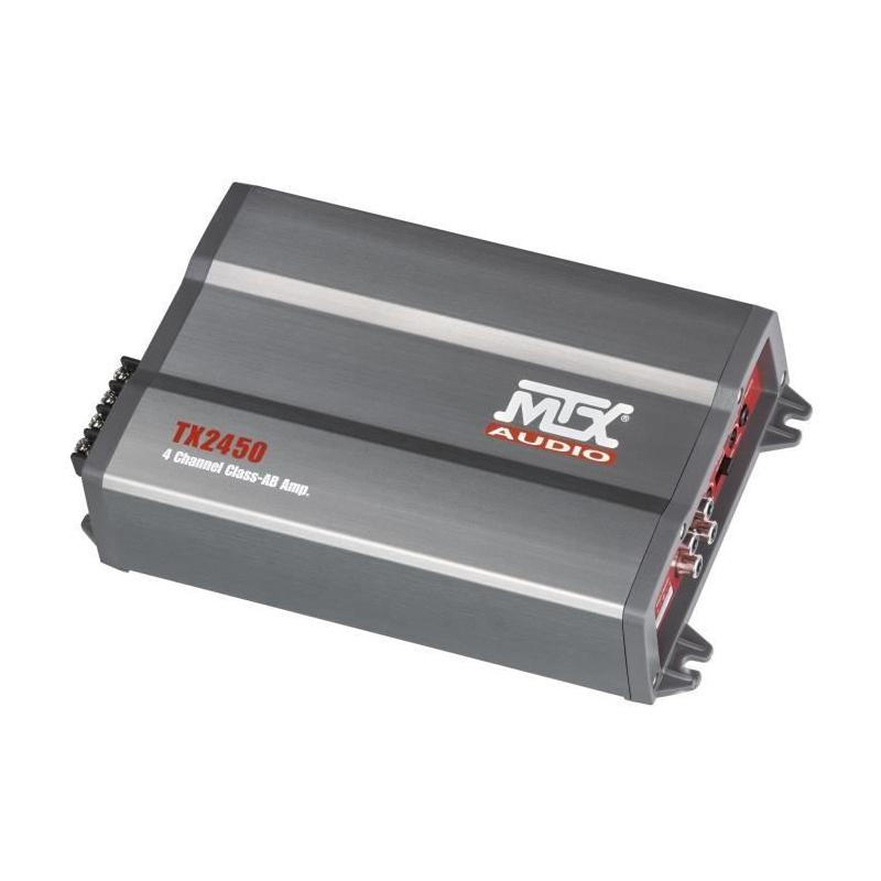 Ampli Voiture MTX - 4x50Wrms ou 4x75Wrms - Filtre Actif