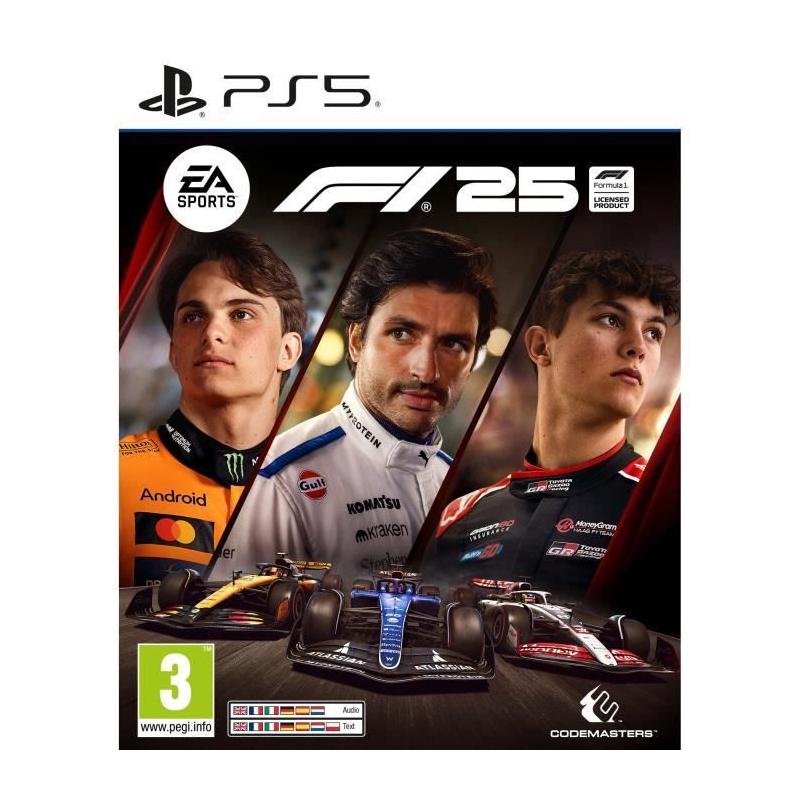 Jeu PS5 F1 25: Plongez dans la vitesse ultime!