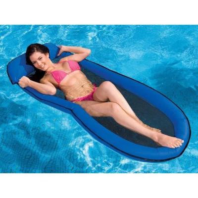 Matelas gonflable semi immergé pour piscine