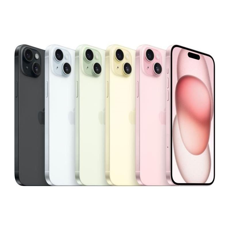 Nouvel iPhone 15 Plus 128Go Rose - Smartphone innovant