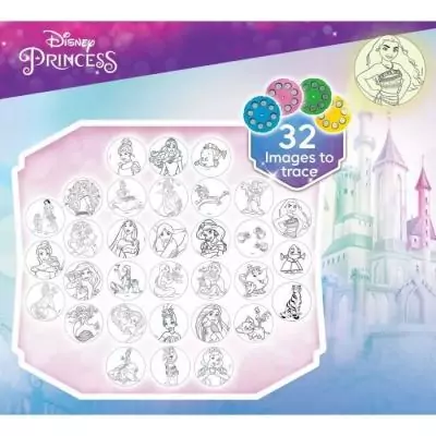 Projecteur de dessins LISCIANIGIOCHI - PRINCESSES - Accessoires inclus Projecteur de dessins LISCIANIGIOCHI - PRINCESSES - Accessoires inclus