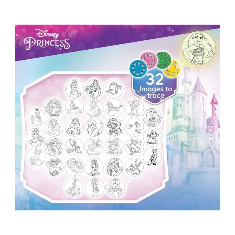 Projecteur de dessins LISCIANIGIOCHI - PRINCESSES - Accessoires inclus