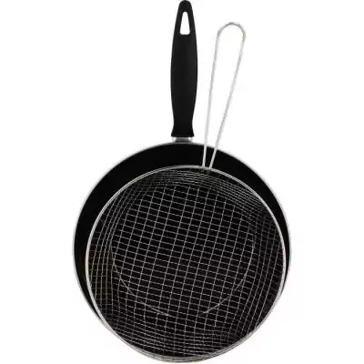 Poêle à frire diamètre 26cm - Noir | Pour cuisine pratique