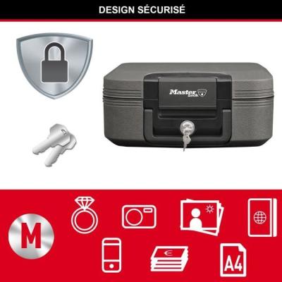 Coffre-fort ignifuge et étanche Master Lock - Medium