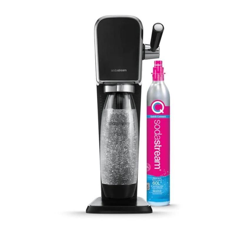 Machine à soda SODASTREAM ART - Noir, bouteille compatible lave-vaisselle