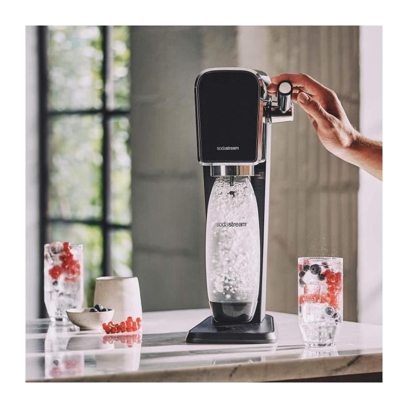 Machine à soda SODASTREAM ART - Noir, bouteille compatible lave-vaisselle