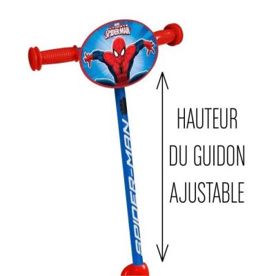 Trottinette 3 Roues SPIDERMAN pour Enfant