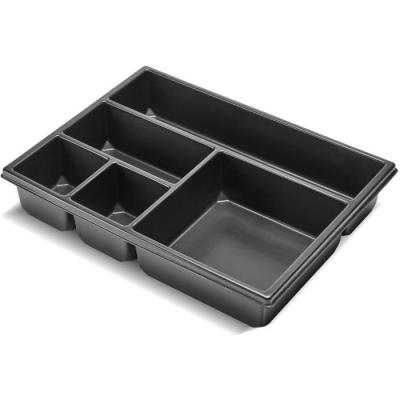 Boîte outils compartimentée TOOD - 5 cases fixes - 40x30x7 cm