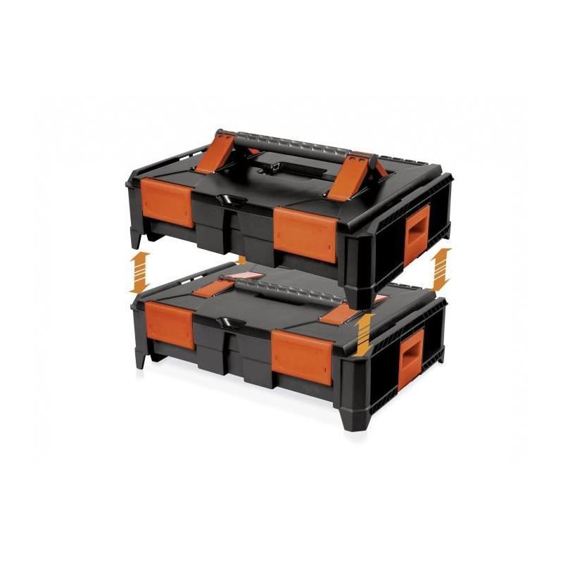 Coffret professionnel emboîtable TOOD ABS 46x34x14 cm