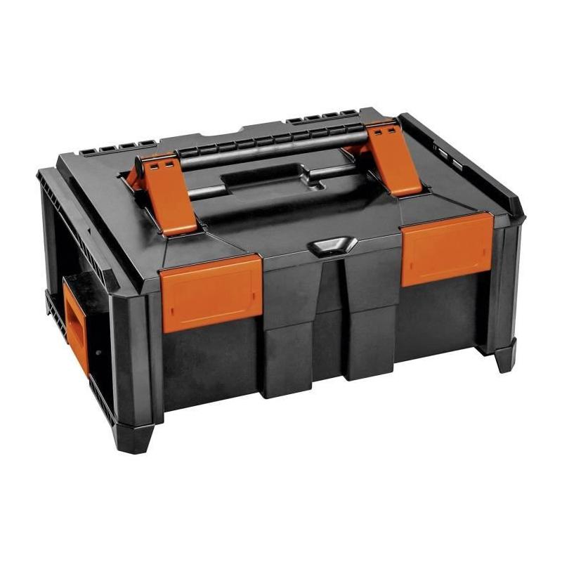 Coffret professionnel emboîtable ABS 46x34x21 cm