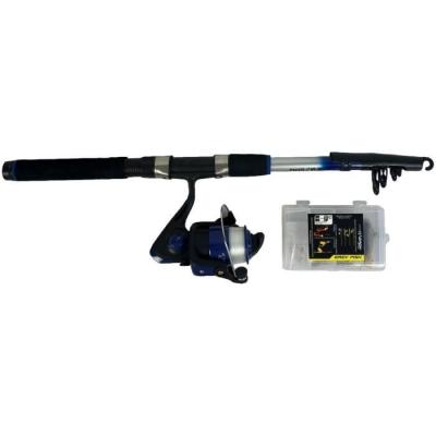 Pack Easy Fish 240 - ZACK - 10/30g: Canne à pêche compacte et pratique