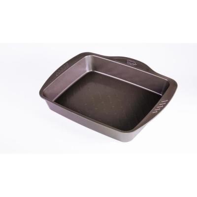Plat à four Pyrex rectangulaire en acier - 35 x 27 cm