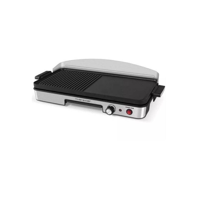 Plancha RIVIERA & BAR - Puissante plancha électrique pour 4 à 6 personnes