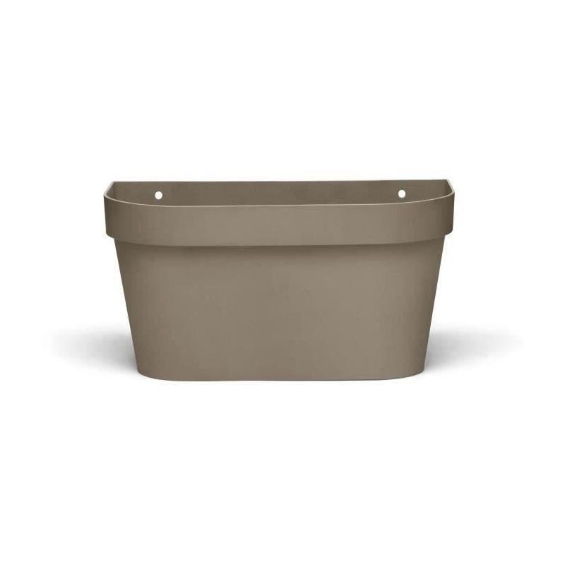 Pot mural GARDEN ID Star - Taupe 36 x 16 cm - Recyclé & 100% recyclable