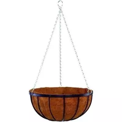 Pot Suspendu + coco - GARDEN ID Georgian - Ø30 H17 cm - Premium - Structure solide