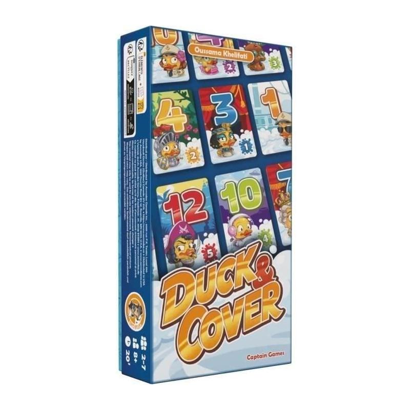 Duck & Cover - Jeu de Cartes Captivant pour Toute la Famille