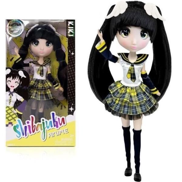 Grande Poupée Kawai style Japon 30 cm - Poupée Kiki - BANDAI - Licence Officielle Shibajuku Anime