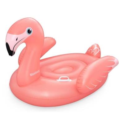 Bouée Flamant rose pour enfant - 138 x 107 cm