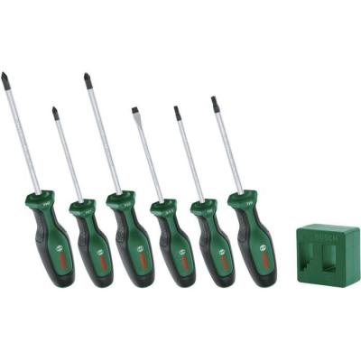 Ensemble de 6 tournevis Premium Bosch avec magnétiseur