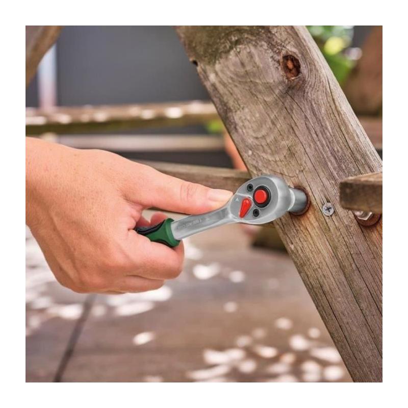 Ensemble Bosch 57 cliquets pour divers bricolages - Coffret de transport