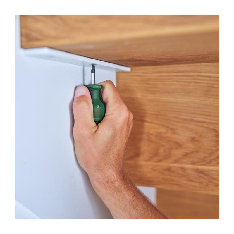 Ensemble de 6 tournevis courts Bosch pour endroits restreints