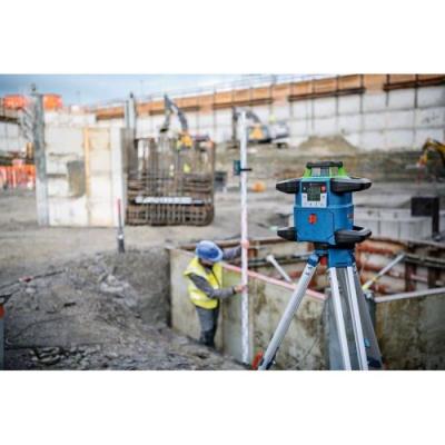 Niveau laser rotatif Bosch Professional GRL 650 CHVG - Kit complet