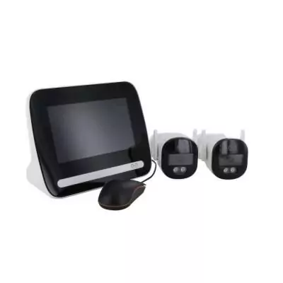 2 caméras sans fil - DIO CONNECTED HOME - LCD/NVR sans fil - 7 - 3MP