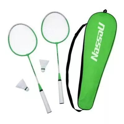 Ensemble de badminton NASSAU: jeu complet pour votre passion! Ensemble de badminton NASSAU: jeu complet pour votre passion!